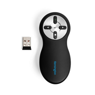 Kensington Non-Laser Wireless USB Presentation Clicker, Compatible with ...
