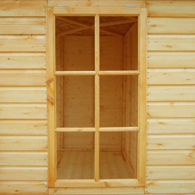 Kensington Shiplap Summerhouse Garden Sun Room Approx 7 x 7 Feet