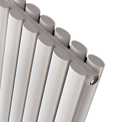 Kensington White Double Vertical Radiator - 1800x350mm - 4