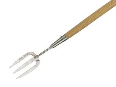 Long handled store weeding fork b&q