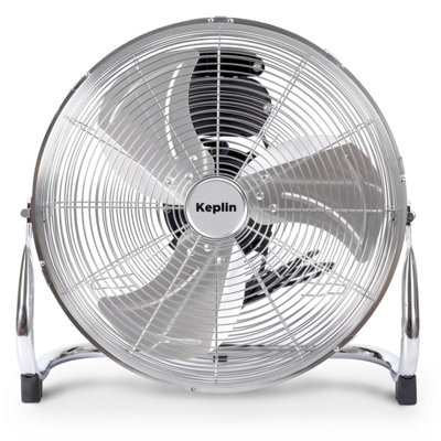 KEPLIN 20" Heavy Duty Chrome Floor Fan with 3 Speeds Price Comparisons | Compare The Build