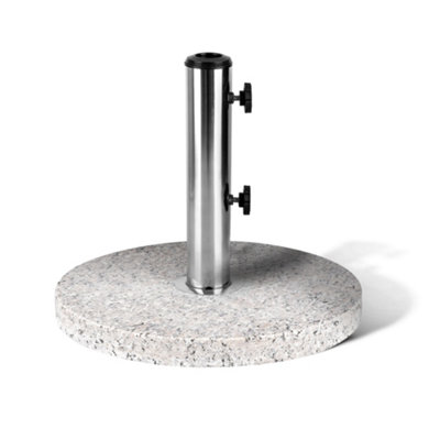 KEPLIN 9kg Cast Iron Effect Parasol Base Heavy Duty Metal Garden Patio ...