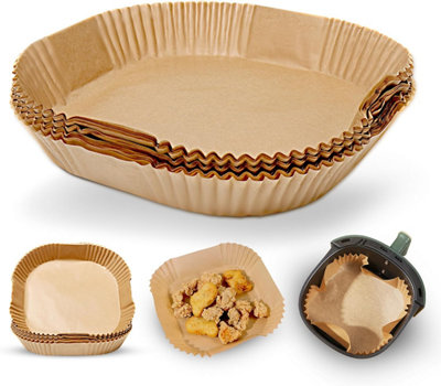 Keplin Air Fryer Parchment Paper Liners Disposable, Greaseproof, Heat ...