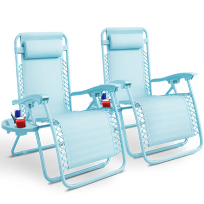 KEPLIN Gravity Chair Monocolour Adjustable Reclining Zero Gravity