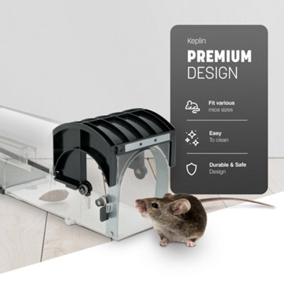 KEPLIN Humane Mouse Trap Black - 1pk