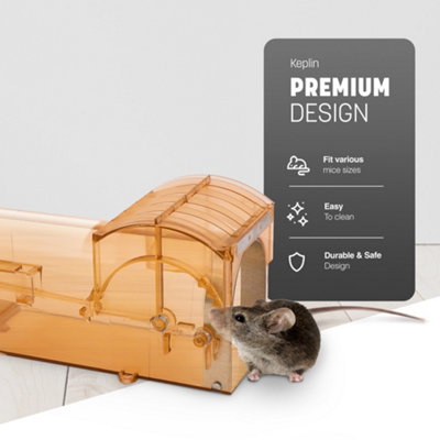 KEPLIN Humane Mouse Trap Brown 1pk