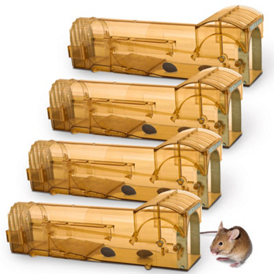 KEPLIN Humane Mouse Trap Safe No Kill Design, Child & Pet Friendly ...