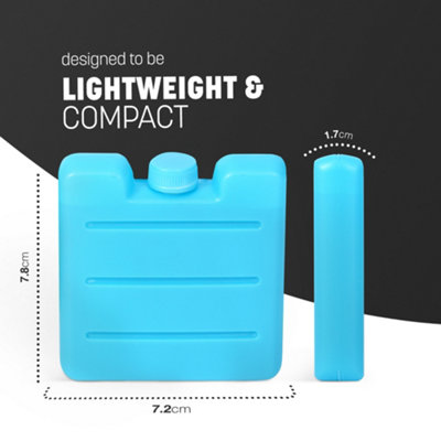 KEPLIN Mini Freezer Blocks for Cooler Bags, Reusable Ice Packs for ...