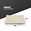 KEPLIN Non-Slip Microfibre Bath & Toilet Mat - 40cm x 60cm - Cream