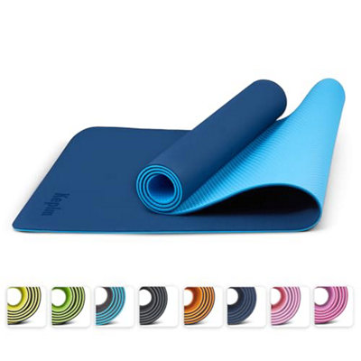Thick padded yoga mat top