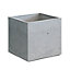 Keter 4PC Light Grey Beton Cube 1.3L Plant Pot - 11.5cm