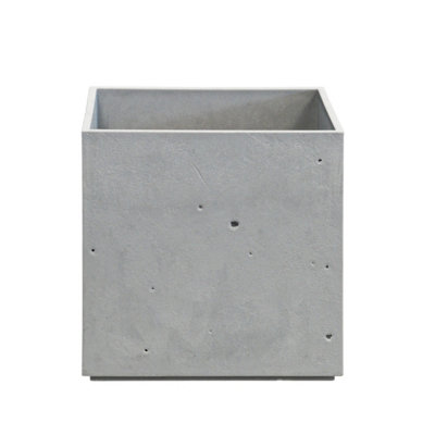 Keter 4PC Light Grey Beton Cube 2L Plant Pot - 13cm