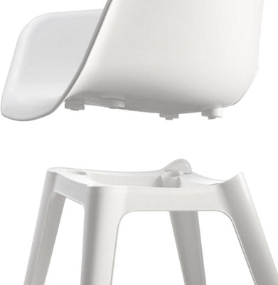 Keter Akola White Chair Twinpack - 7