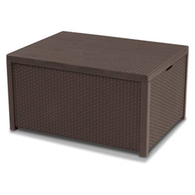 Keter Allibert Arica Outdoor Storage Box - Brown