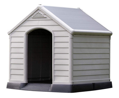 Keter Curver Outdoor Dog Kennel - Grey