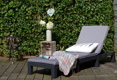 Keter Daytona Relax Sun Lounger Anthracite