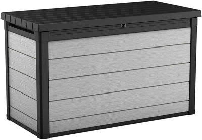 Keter Denali Cushions Storage Box Easy to Open Garden Balcony Waterproof 757L