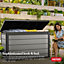 Keter Denali Cushions Storage Box Easy to Open Garden Balcony Waterproof 757L