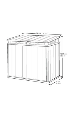 Keter Duotech Elite Store 1150 Litre Capacity - 7
