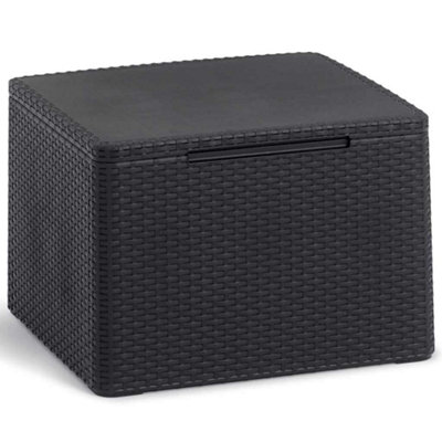 Keter Garden Storage Table Box Claire Graphite