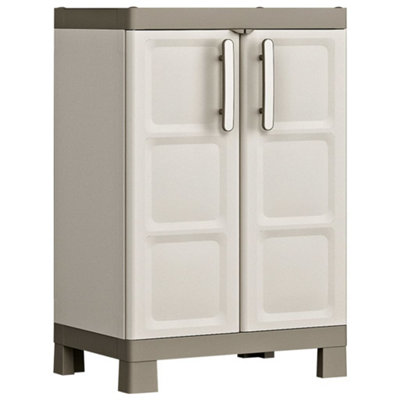 Armoire de rangement KETER EXCELLENCE - 2 portes, 4 étagères réglables