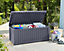 Keter Outdoor Storage Box Rockwood Grey 570L