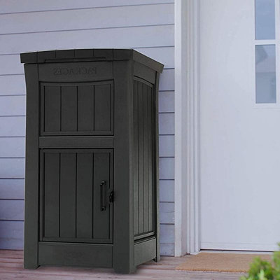 Keter Package Delivery Box - Graphite Price Comparisons | Compare The Build