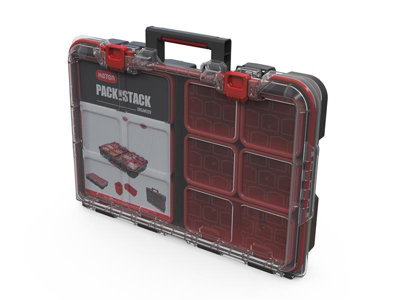 Keter Roc 251491 Stack N Roll Tool Box Case Organiser KETSNRORG