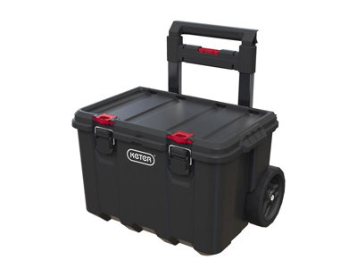 Keter Roc 251493 Stack N Roll Tool Box Case Wheeled Cart KETSNRCART