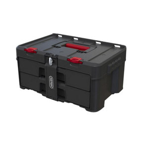 Keter Roc 253384 Stack N Roll 2-Drawer Tool Box Case Unit KETSNR2DU