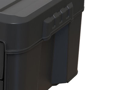 Keter Roc 253384 Stack N Roll 2-Drawer Tool Box Case Unit KETSNR2DU