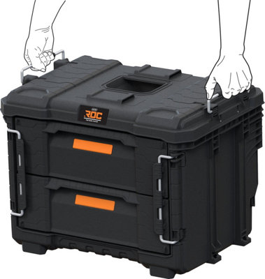 Keter ROC Pro Gear XL Tool Box with 2 Drawers 259841