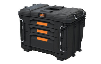 Keter ROC Pro Gear XL Tool Box with 3 drawers 259671