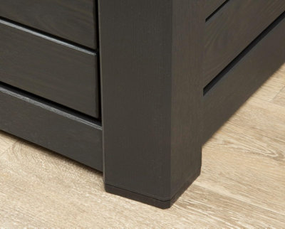 Keter Rockwood XL 630L Outdoor Garden Storage Box Anthracite - 8