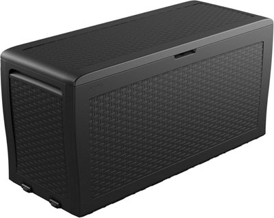 Keter Samoa 270L Grey/Graphite Outdoor Storage Box - 6