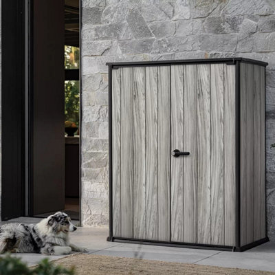 Keter Signature Alto Vertical Storage Shed, 1415L, 4ft 6