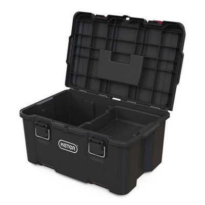 Keter Stack N Roll Deep Toolbox and Large Parts Organiser KETSNRTB KETSNRORG