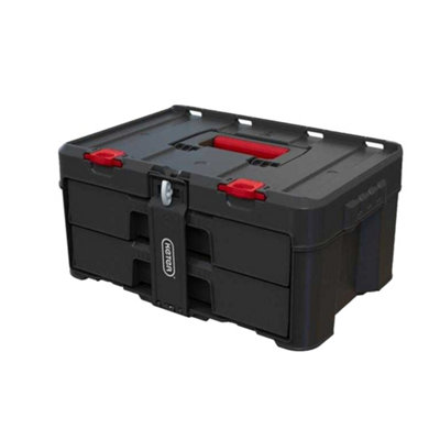Keter Stack N Roll Drawer Organiser Black/Red (One Size)