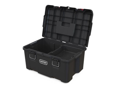 Keter Stack N Roll x2 Deep Tool Box Case Toolboxes Modular Set KETSNRTB ...