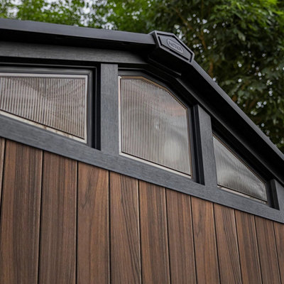 Keter Summit Rosewood 10ft x 11ft 6
