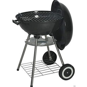 Kettle Barbecue - Bbq Grill Outdoor Charcoal Patio Cooking Portable Round Picnic for Garden, Parties