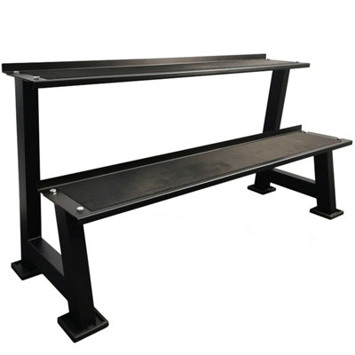 Kettlebell Storage Rack 2 Tier Heavy Duty Steel