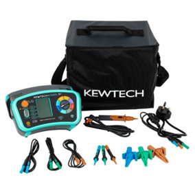 Kewtech KT65DL Digital 8-in-1 18th Edition Digital Multifunction Electrical Tester