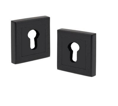 Key Hole on Square Rose Escucheon for Normal 3 Internal Lever 5 ...