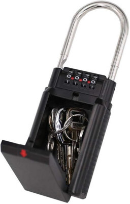 Key Lock Box, Coded Key Box, Combination Storage Box, Secure Storage ...