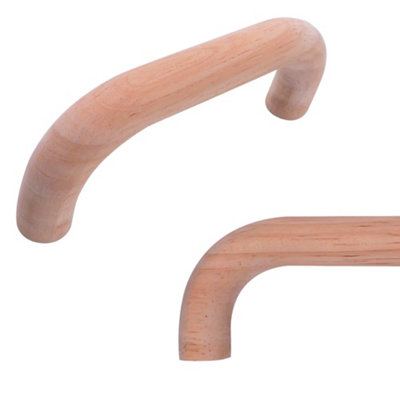 Keypak 10 Pack Japandi Wooden Round Handles 96mm - Cabinet Drawer ...