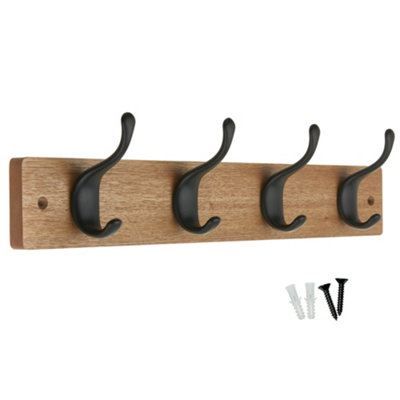 Black clothes hooks sale