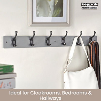 Rack Wall Black Coat And Hat Hooks White Coat Racks With Hat Coat