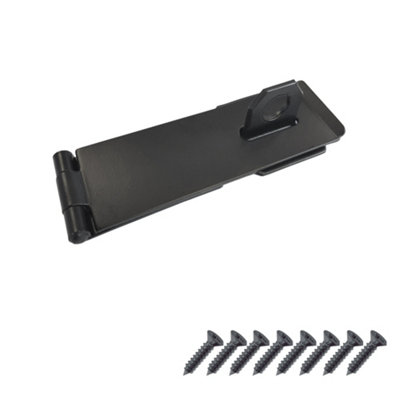 Door Latch Hasp And Staple - Heavy Duty Garage/Gate/Garden Clasp - View #4