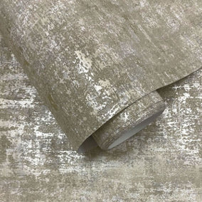 Khalili Wallpaper Brindle Bead Texture Taupe Gold Holden 99401